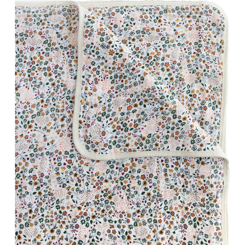Original Cotton Muslin Quilt - Pressed Petals