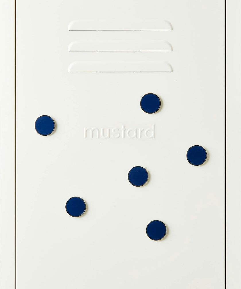 The Buttons in Navy