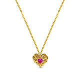 Ruby Liberty Necklace