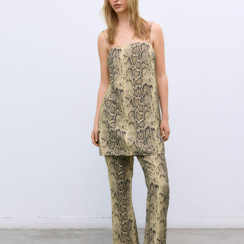 Nettle Woman Top Nettle Print