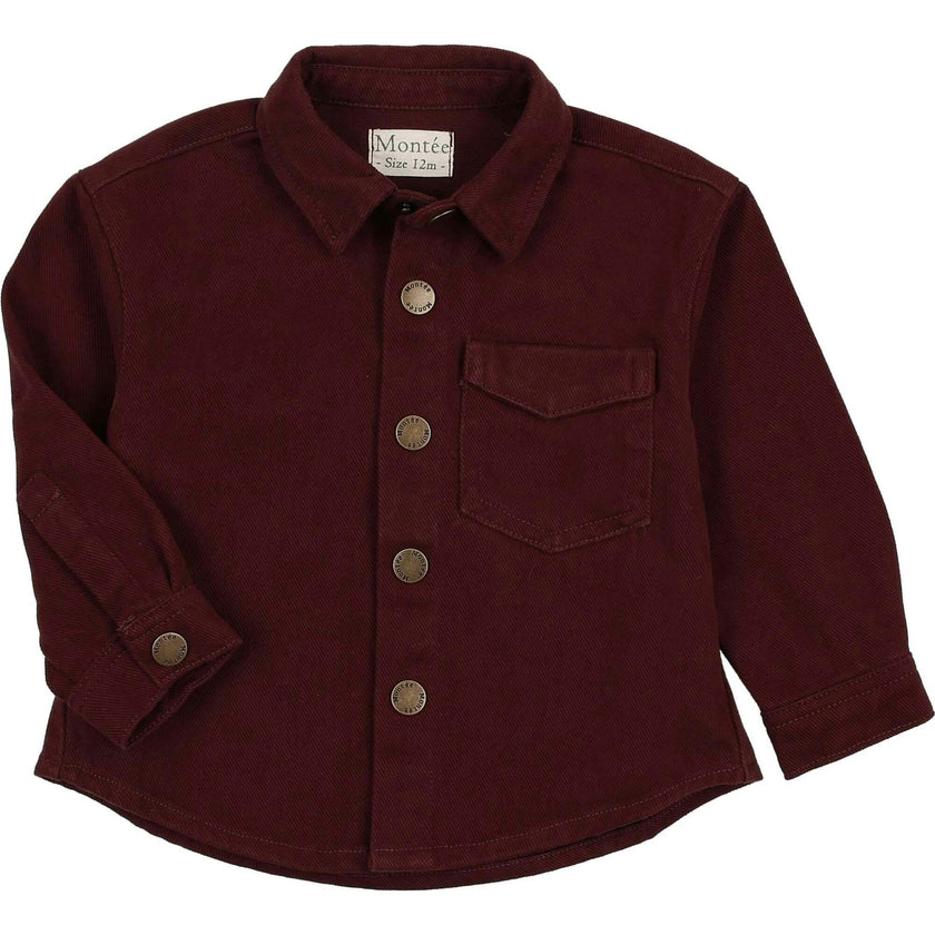Denim Edit Button Down Shirt