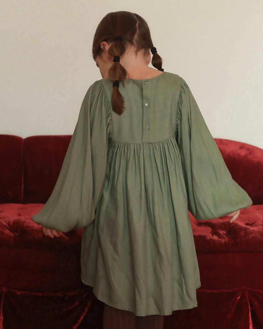 Belle Dress - Sage Green
