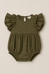Baby Hattie Romper in Woodland Floral