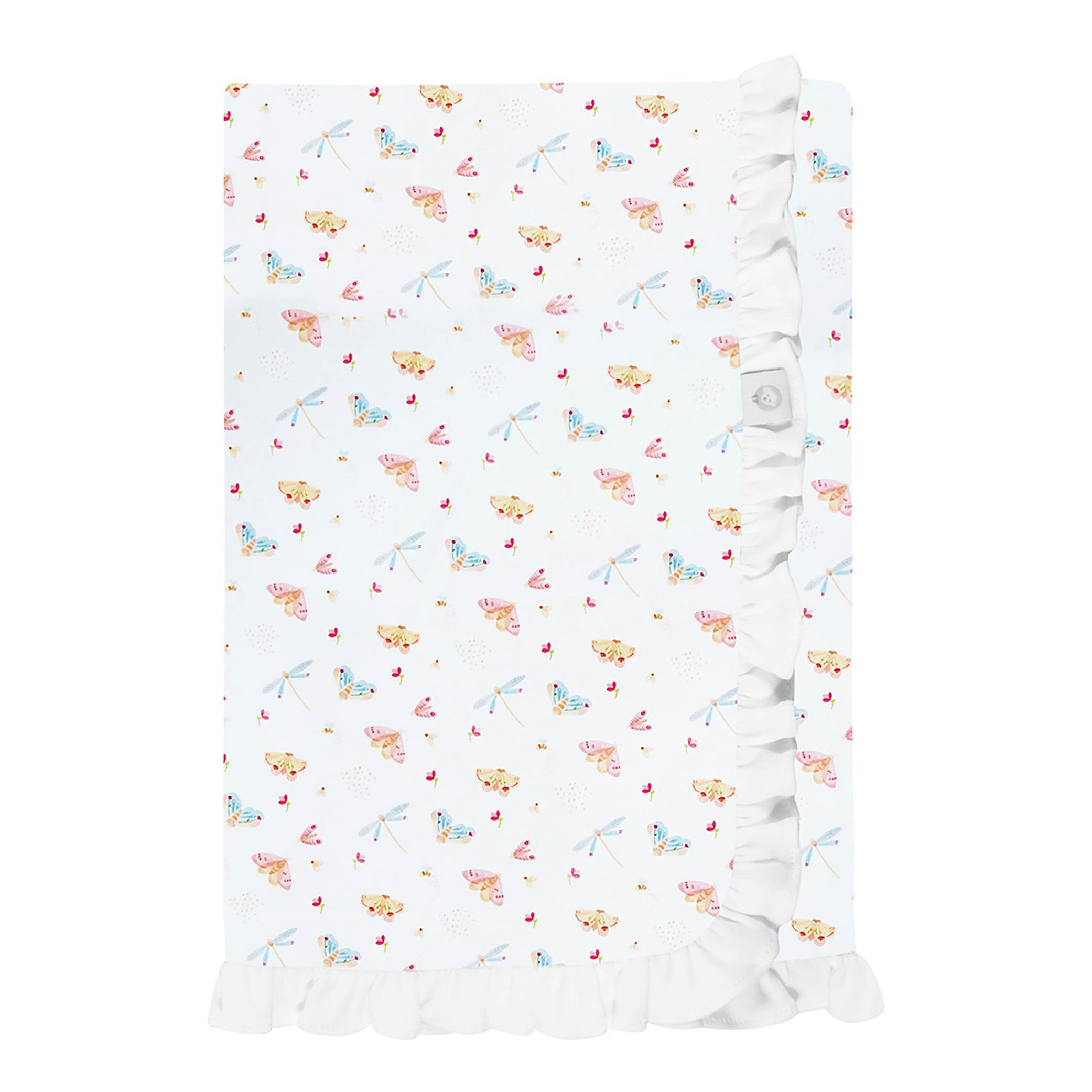 Butterflies Pima Cotton Baby Blanket