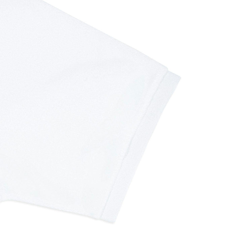 men's shell white french terry polo