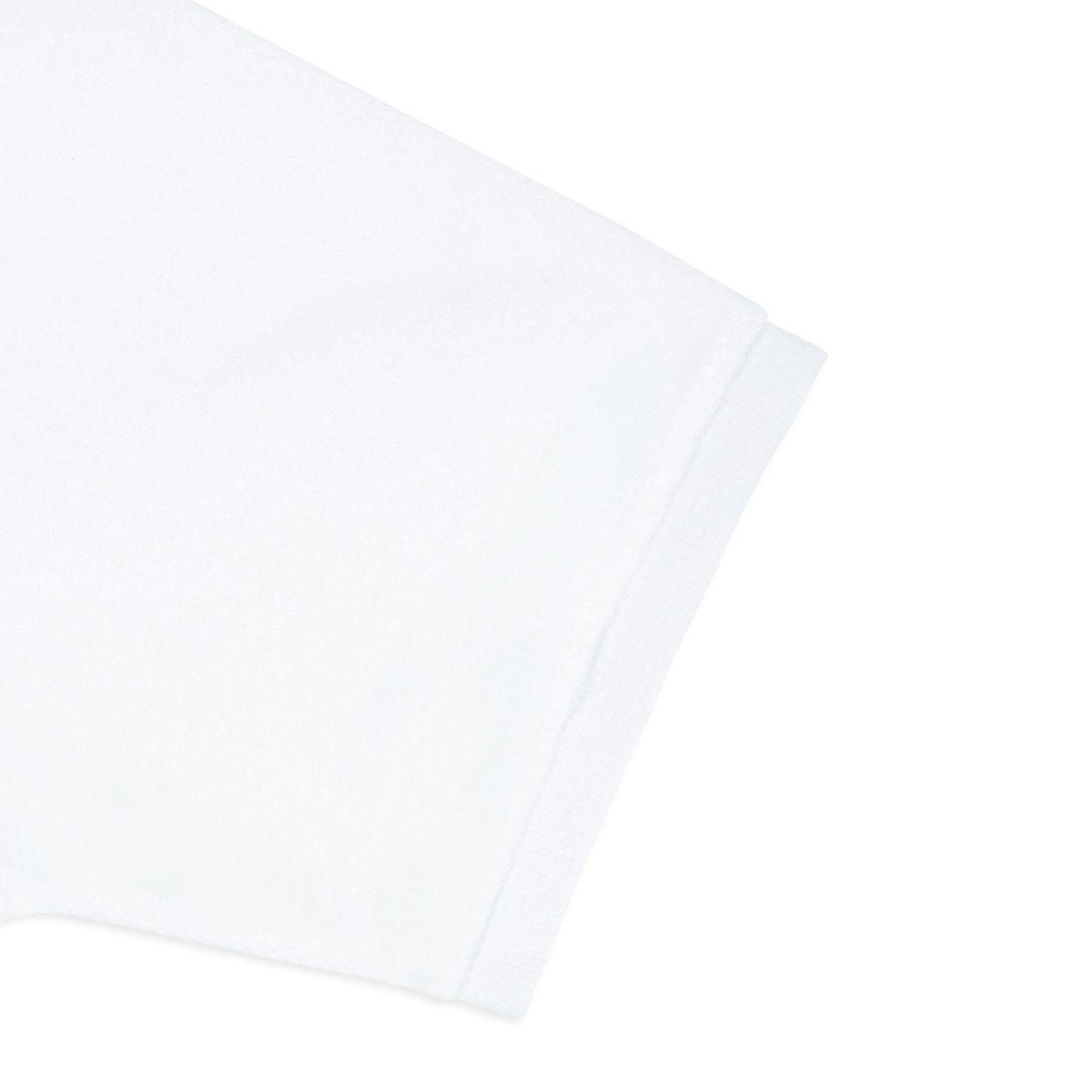 men's shell white french terry polo