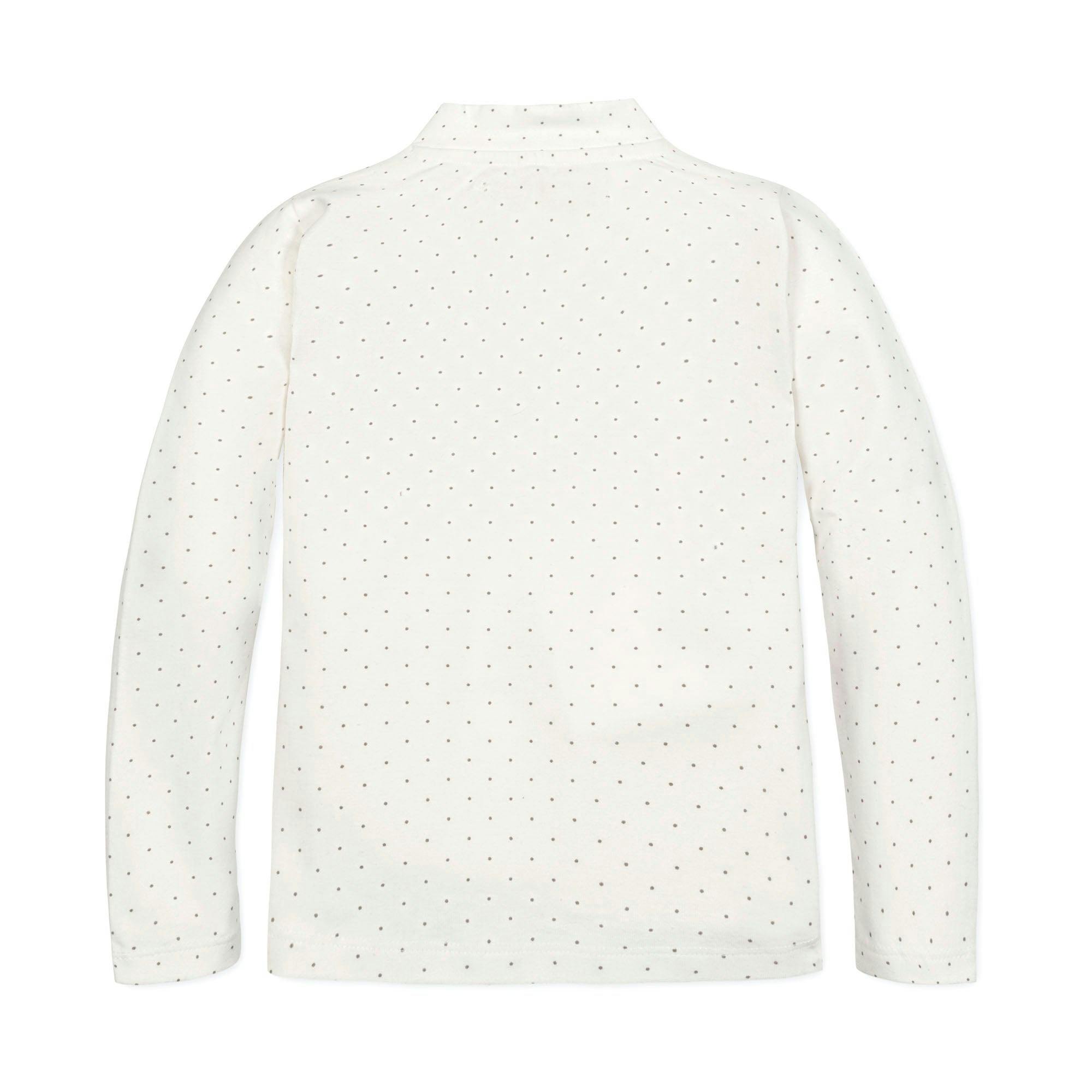 Organic Mock Neck Knit Top
