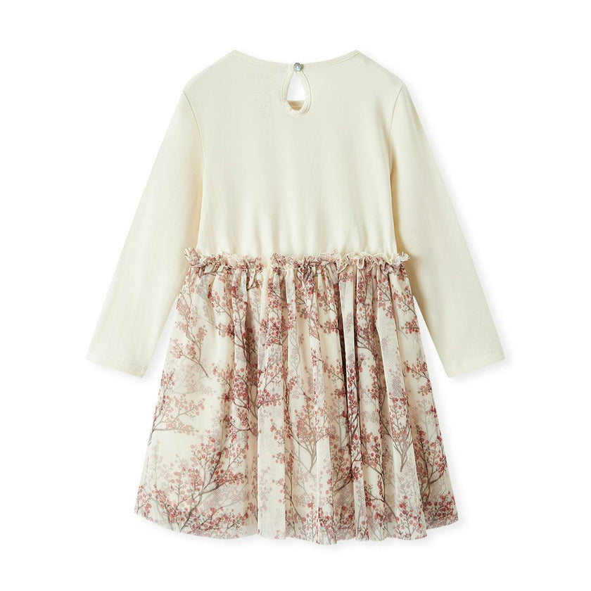 Winterberry Cotton Stretch Long Sleeve Ballet Dress