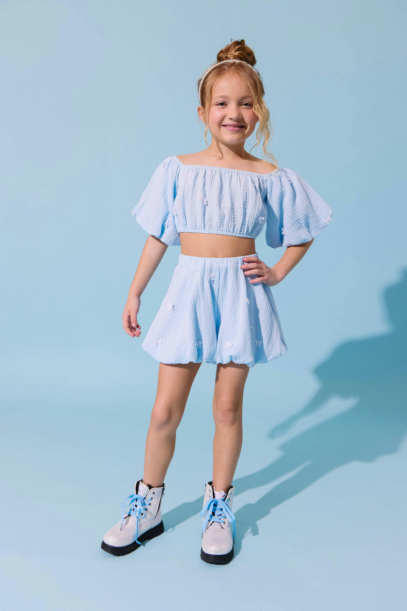 Pastel Hailey Bow Bubble Set