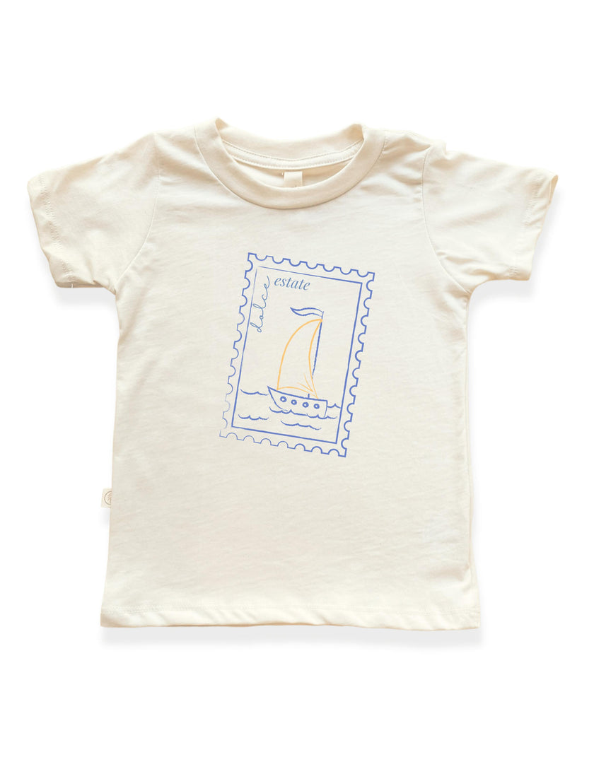 Dolce Estate Stamp Organic Kids T-Shirt