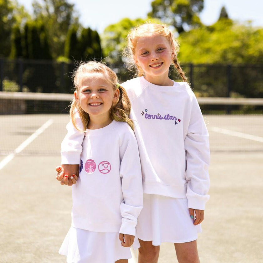 Long Raglan Sleeve Sweatshirt