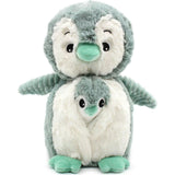 PENGUIN - MOM & BABY PLUSH - MINT
