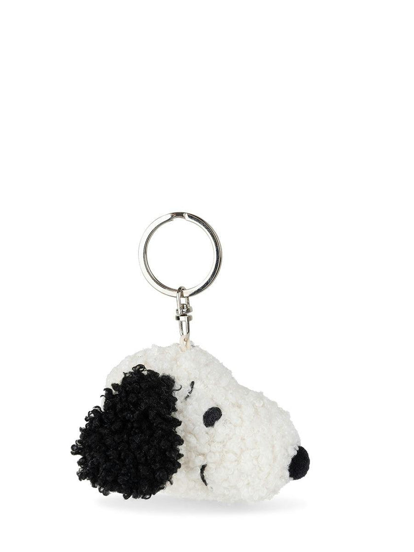 Snoopy ECO Tiny Teddy Cream keychain - 2"