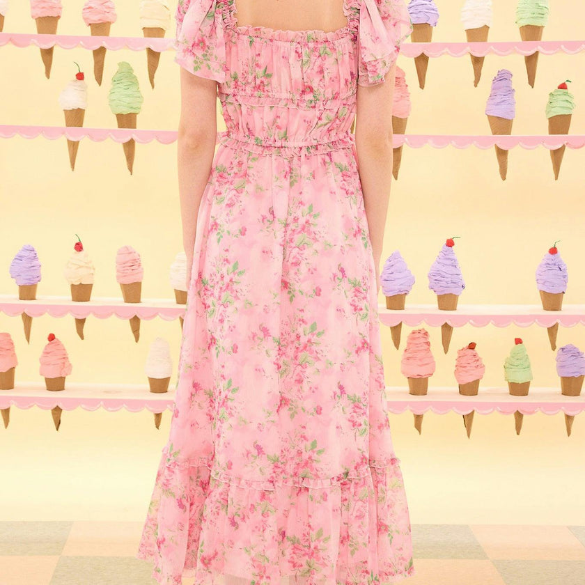 Juliana Dress in Rose Trance