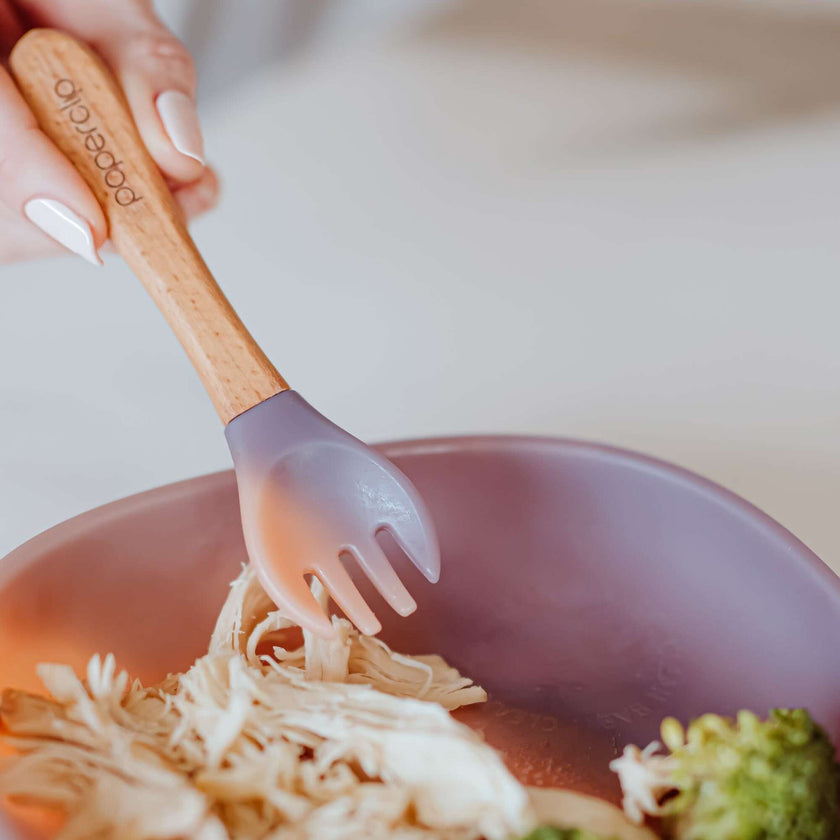 Thermo Silicone Spork & Spoon Set