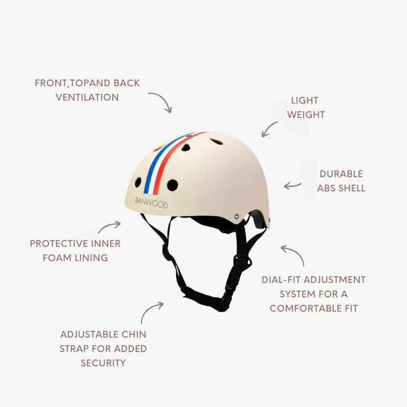 Kids helmet - Stripes