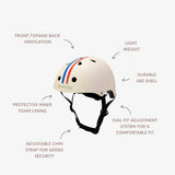 Kids helmet - Stripes