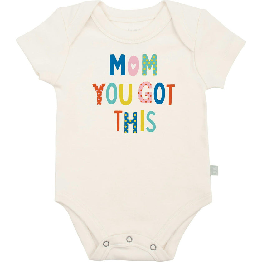 graphic bodysuit | mom you got this