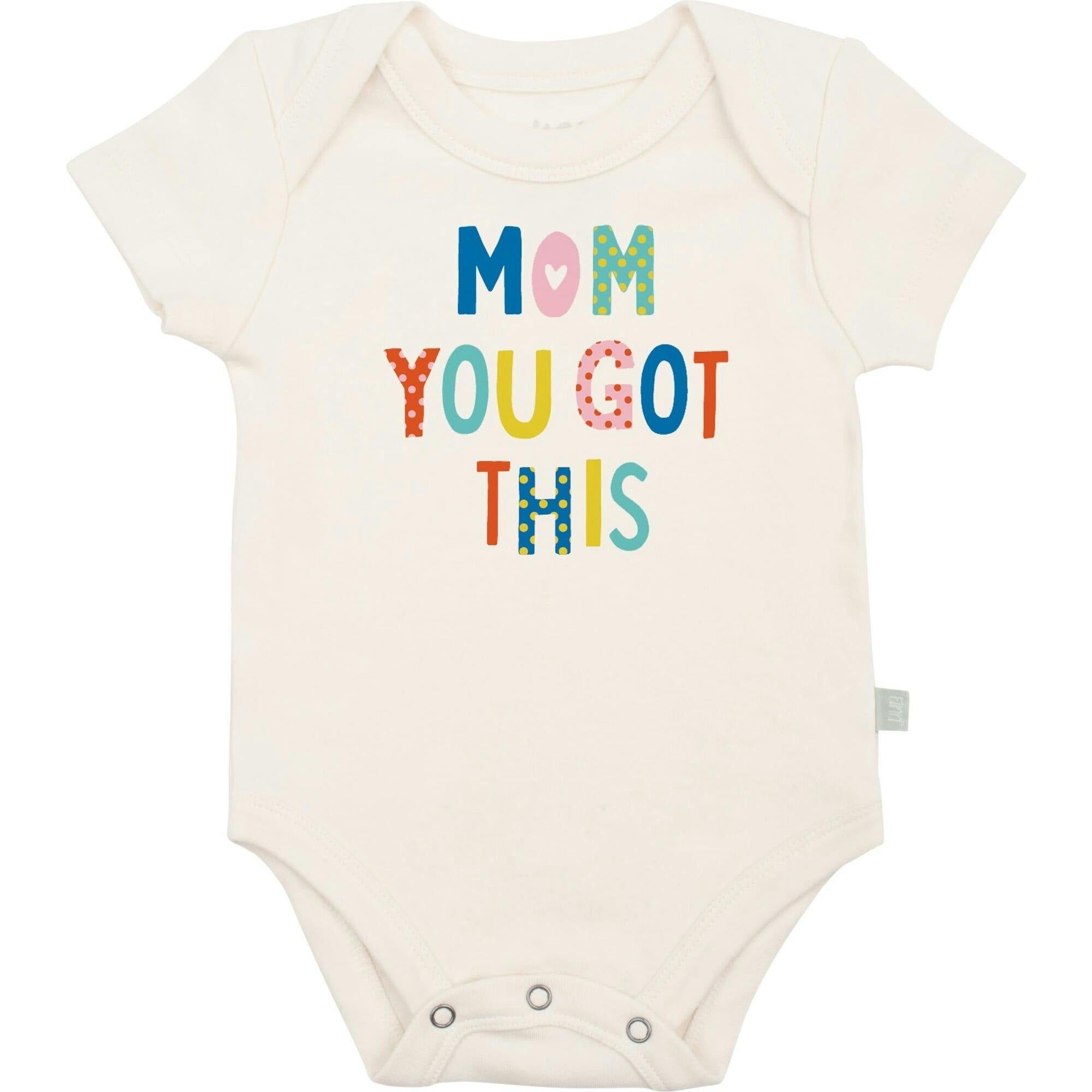 graphic bodysuit | mom you got this