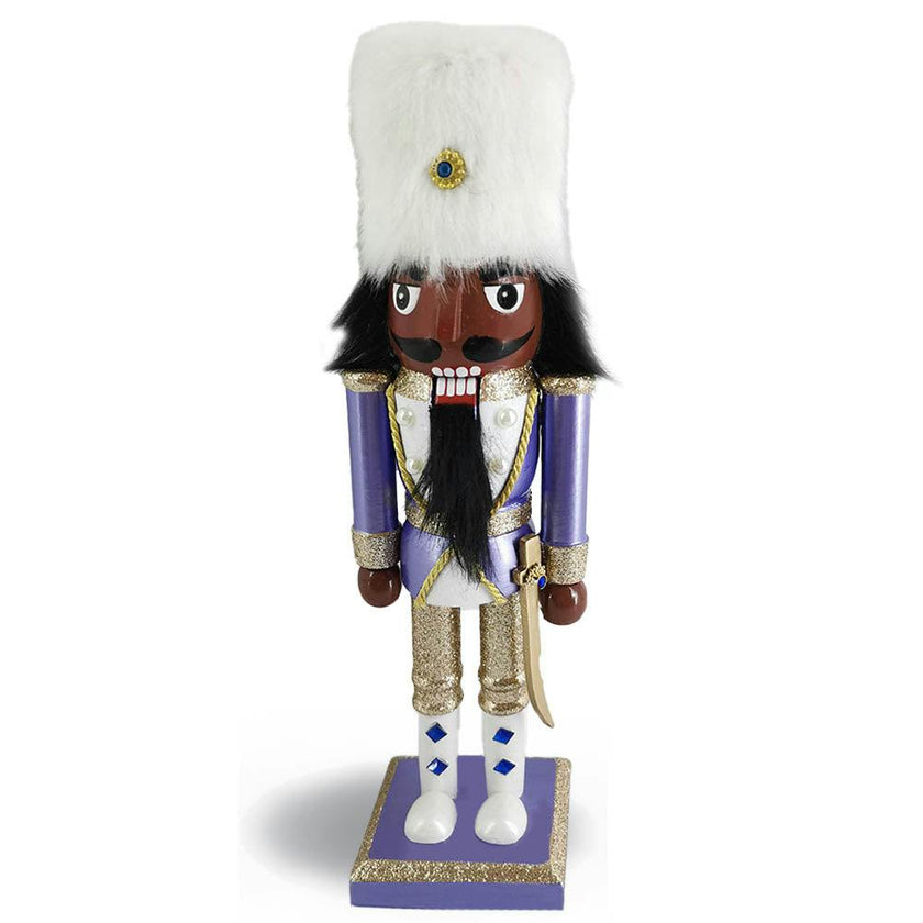 Christmas 2022 Periwinkle African American Nutcracker