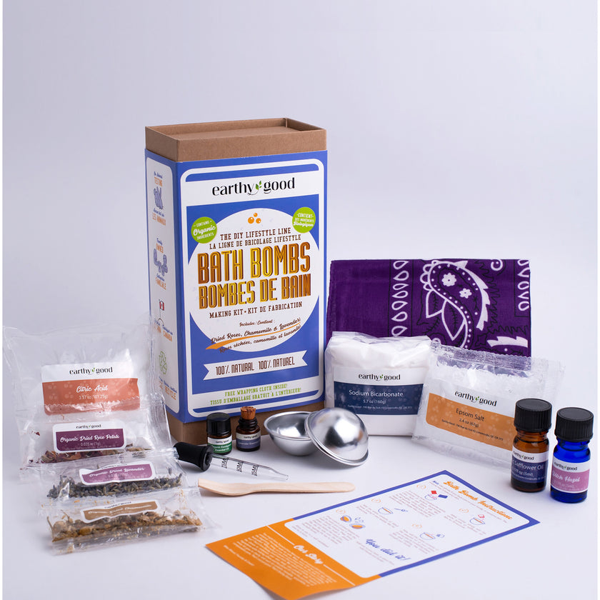 Bath Bomb Kit for Grown-Ups