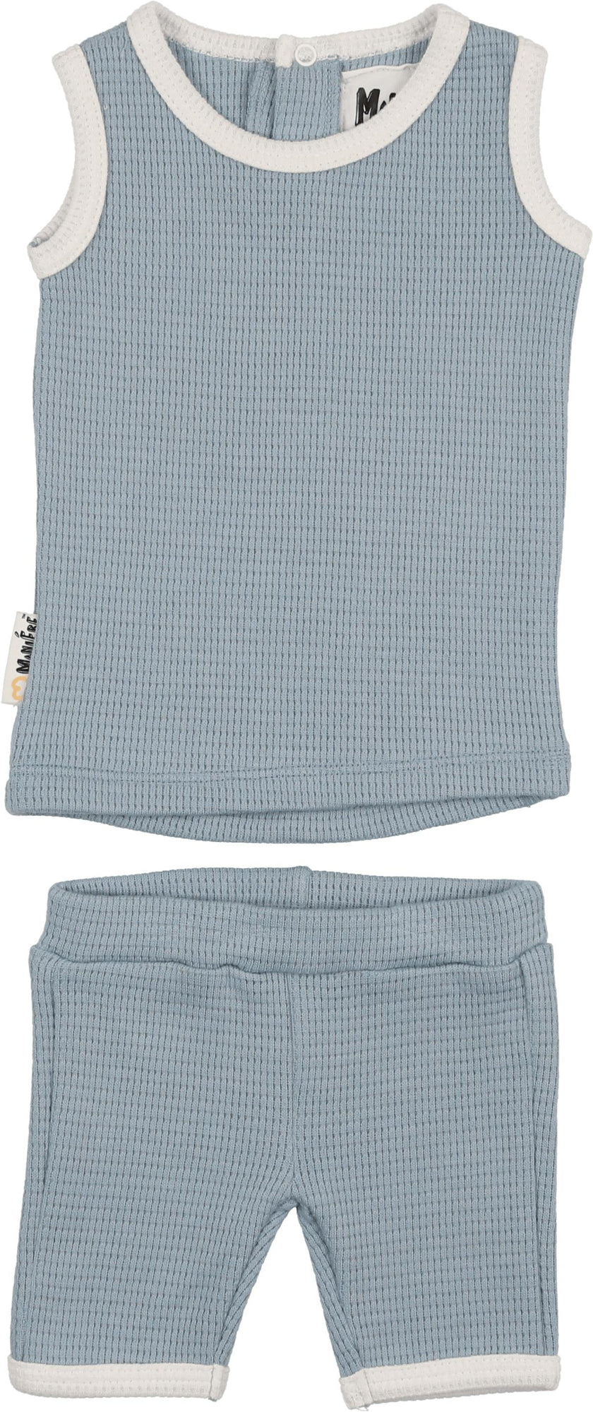 Waffle Knit Tank Set