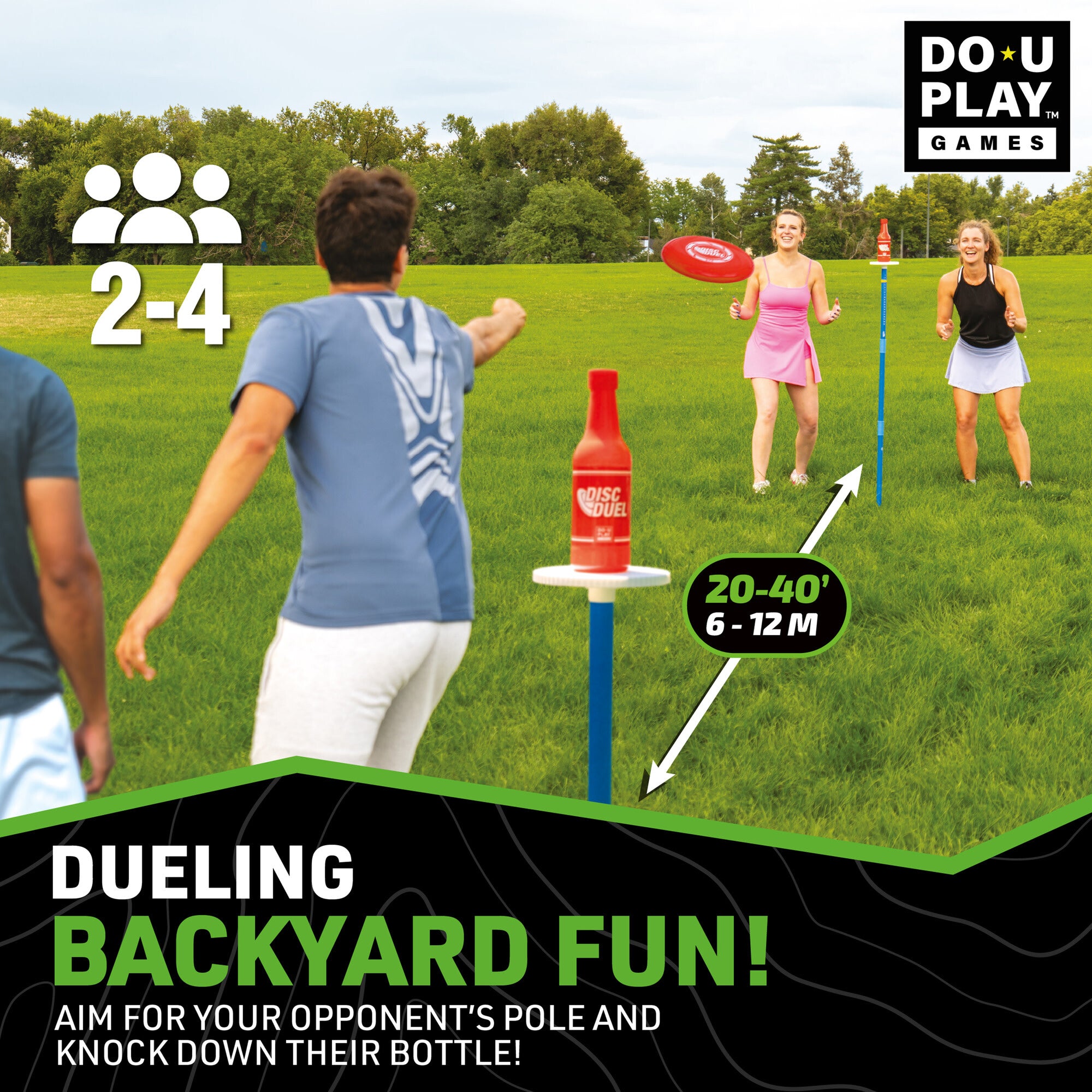Do-U-Play: Disc Duel Throwing Game
