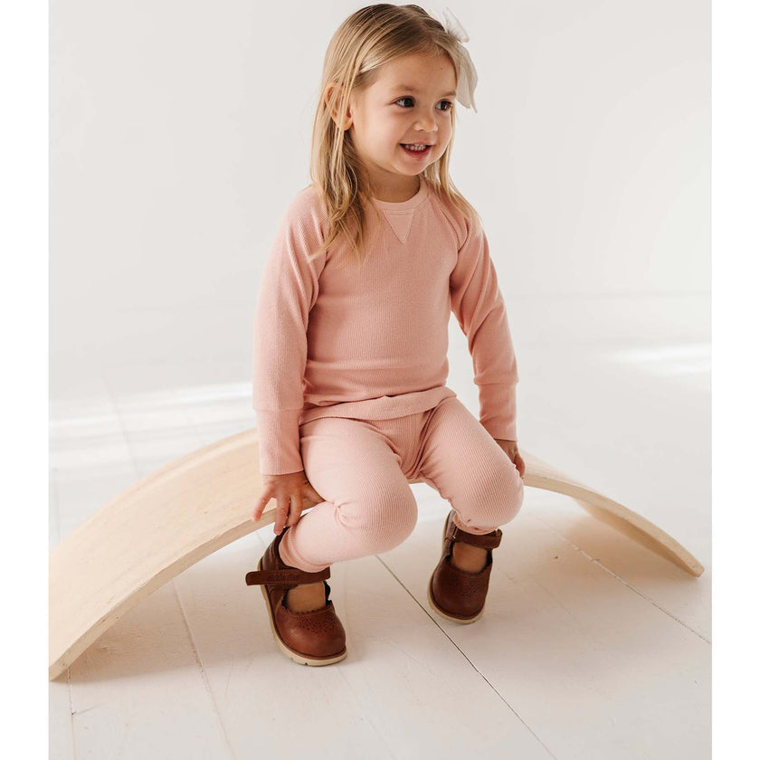 Ribbed Leggings Fern