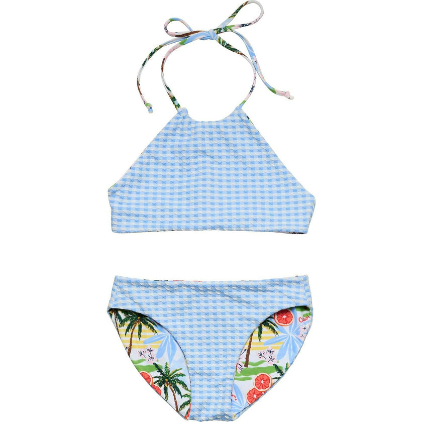 Ciao Paradiso Reversible Halter Bikini