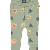 All-Over Animated Shapes Graphic Print Leggings