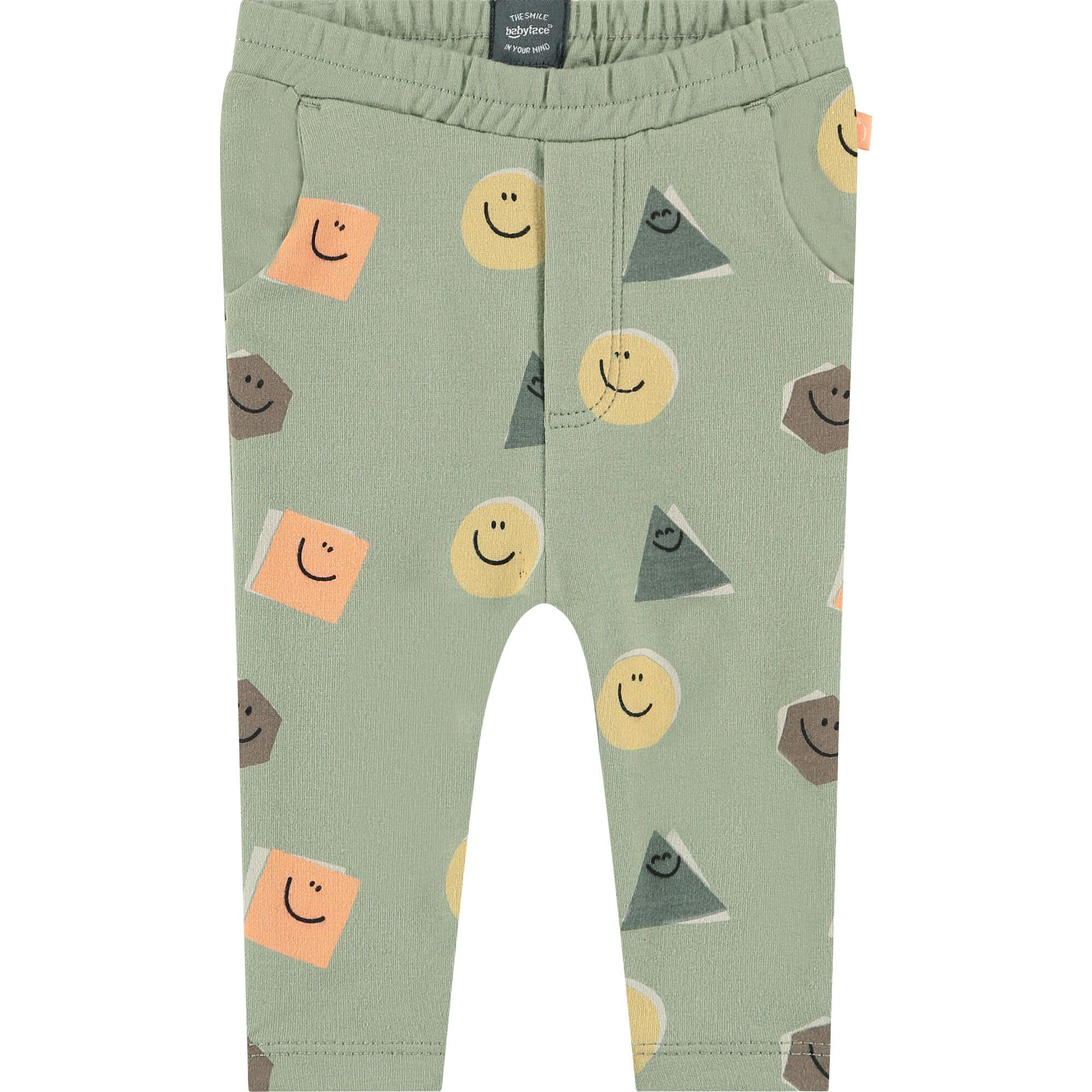 All-Over Animated Shapes Graphic Print Leggings