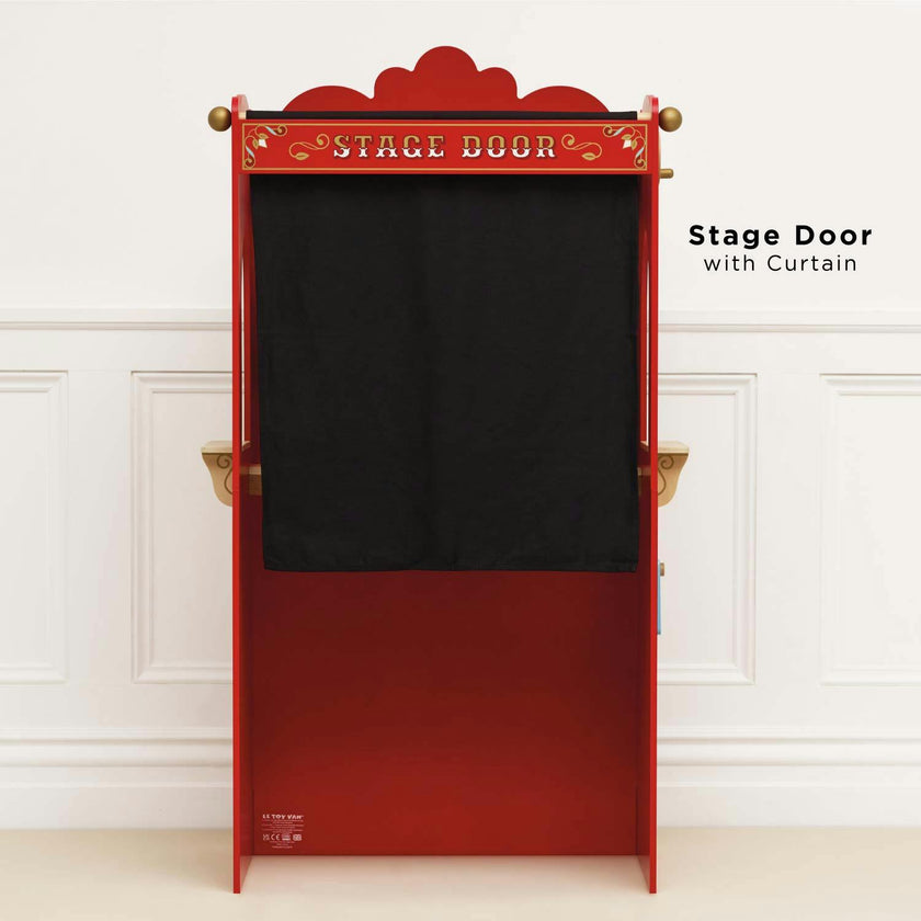 Retro Toy Puppet Theatre