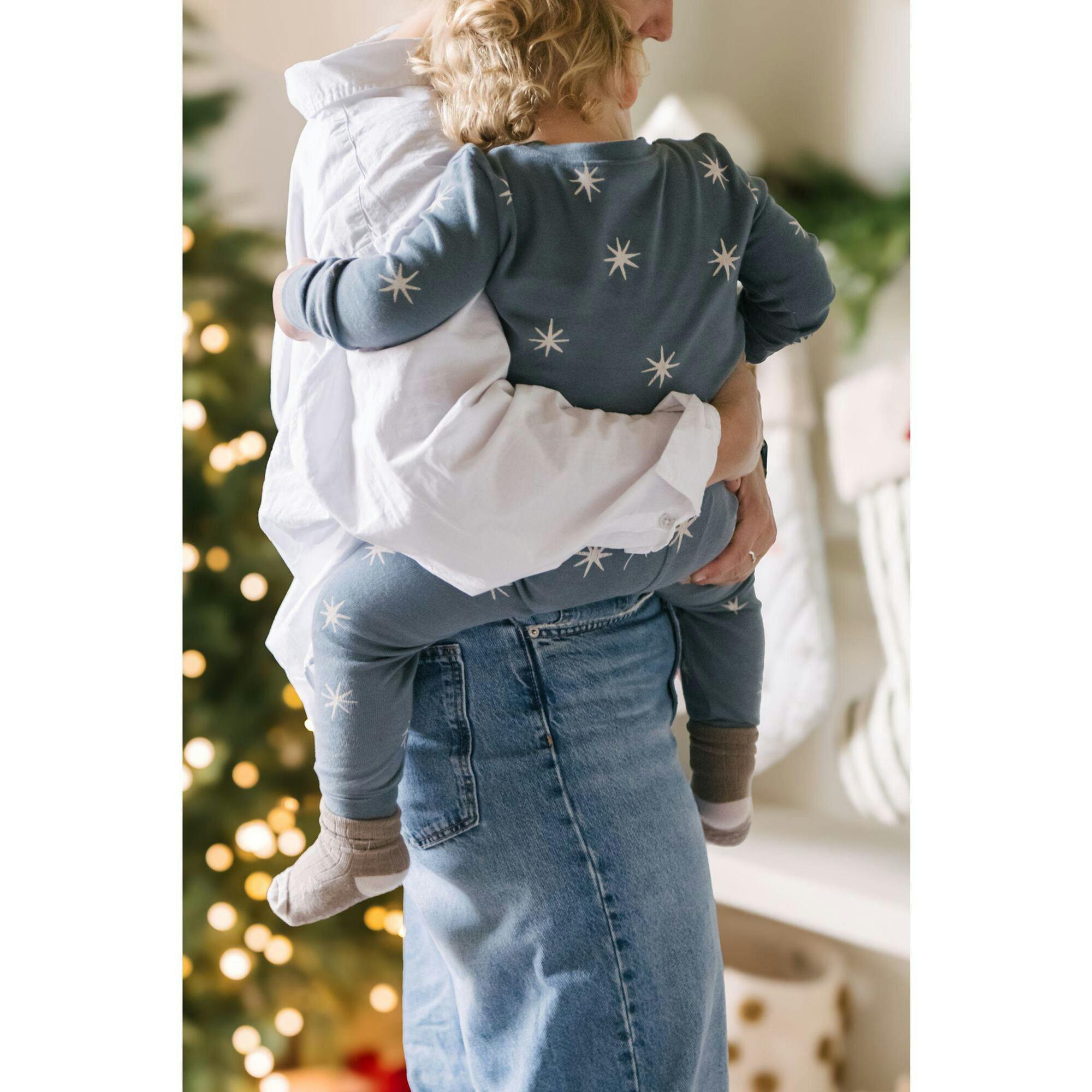 Ribbed Pajama, Blue