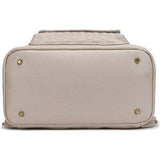 Monaco Diaper Bag | Pearl White