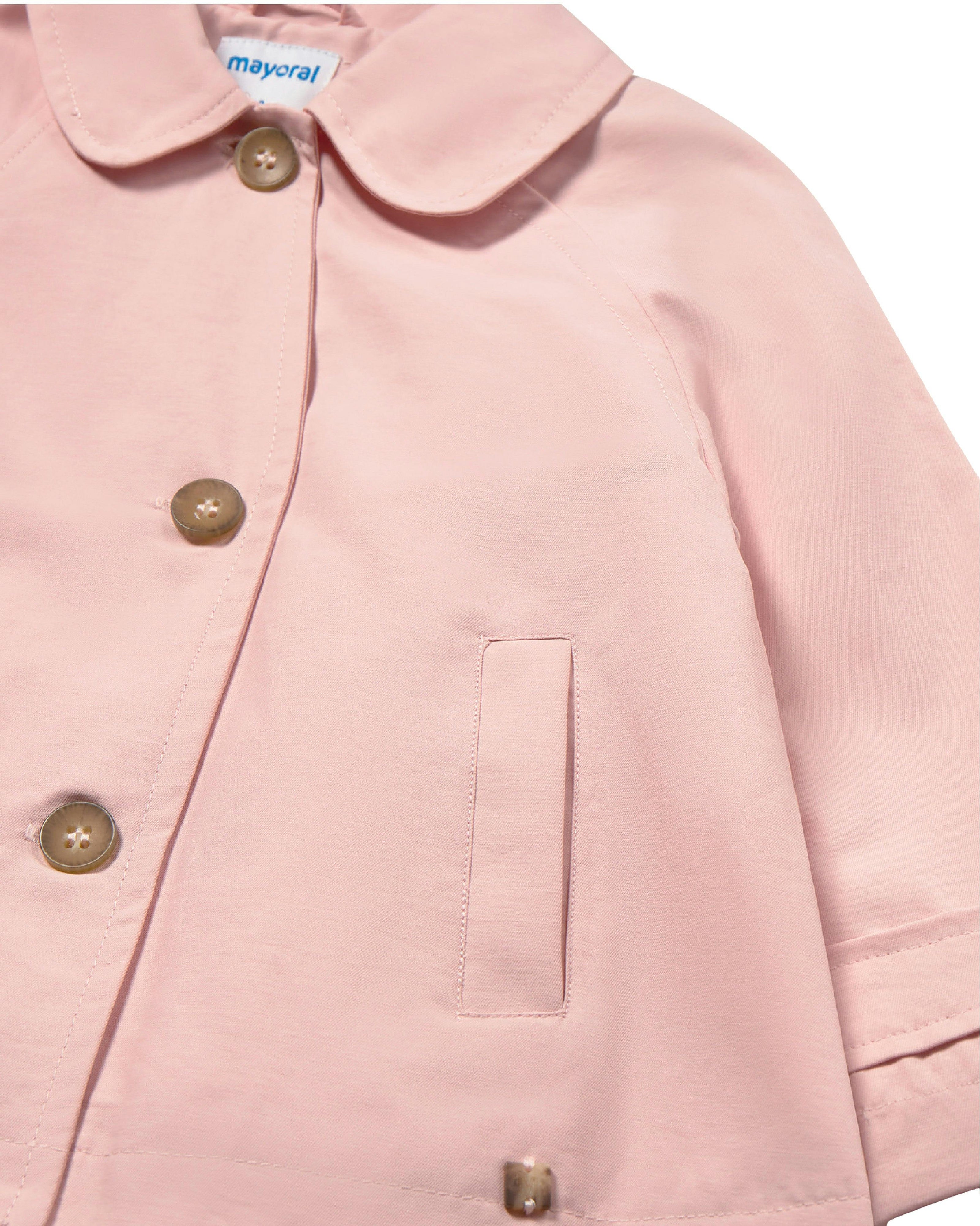 Light Pink Children’s Trench Coat