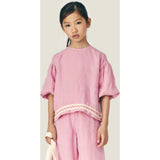 Mipounet SS26 Isaline Linen, Pink