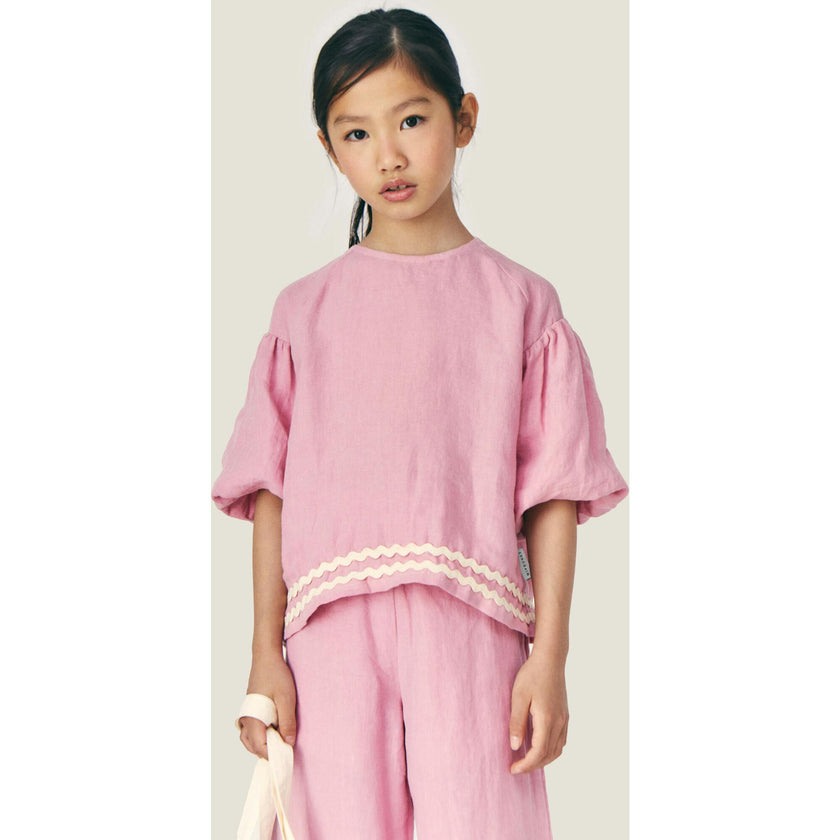 Mipounet SS26 Isaline Linen, Pink