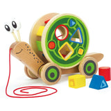 Snail Walk-A-Long Pull Toy with Ss