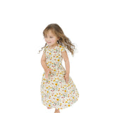 Toadstool Garden Short Sleeve Bamboo Twirl Dress