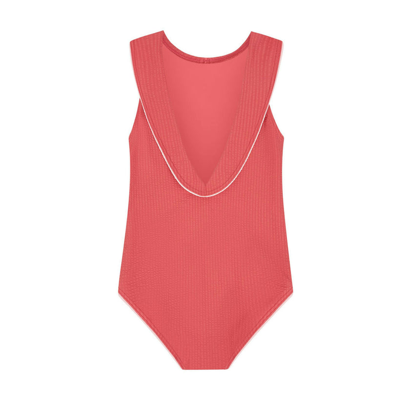 girls sailor red seersucker sailor one piece