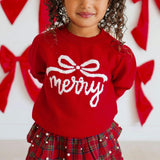 Merry Bow Christmas Sweater