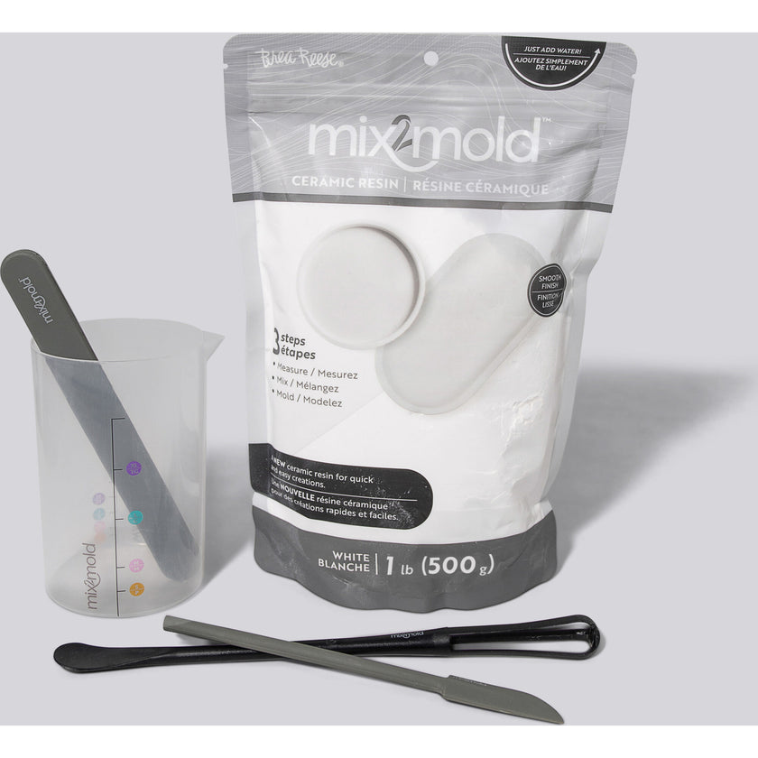 Brea Reese: Mix2Mold Ceramic Resin - White Powder