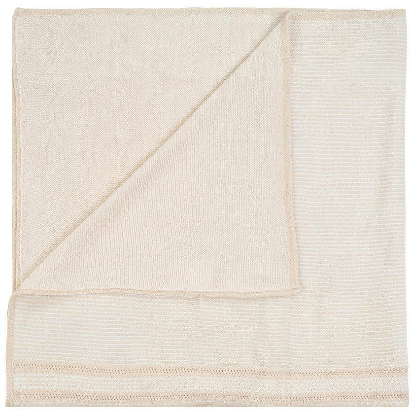 Striped Pointel Blanket