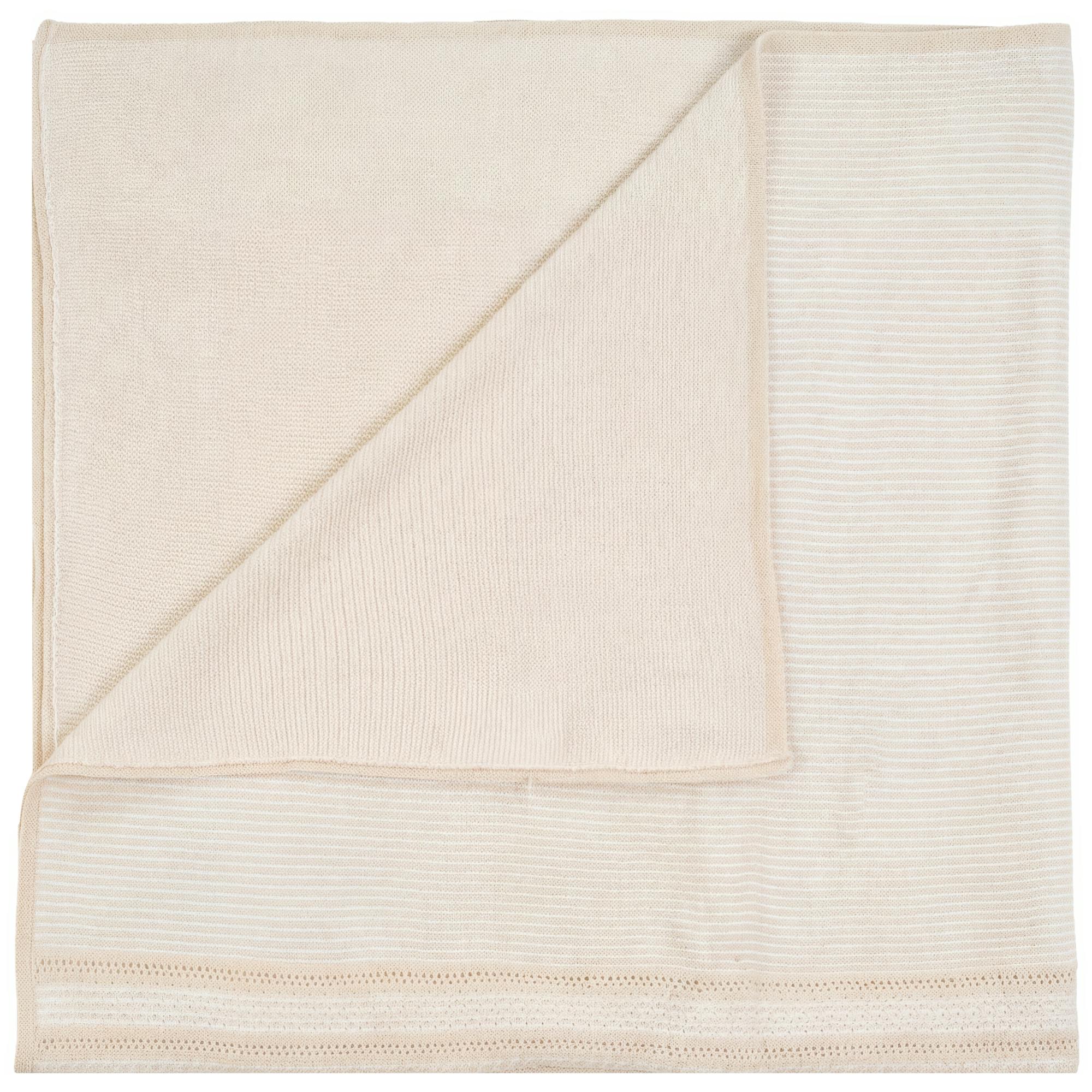 Striped Pointel Blanket