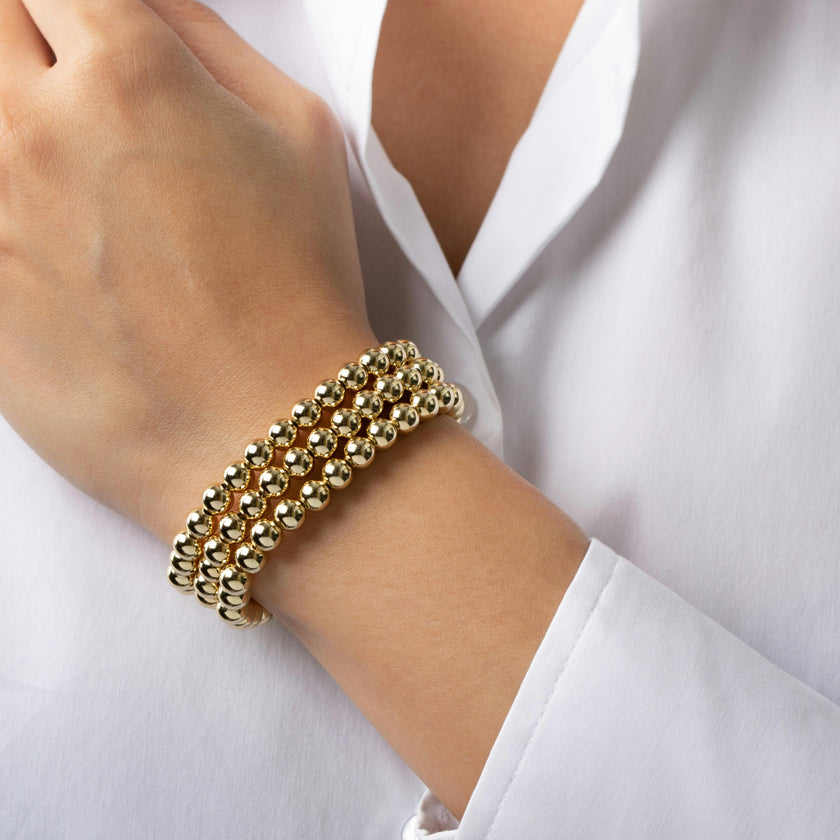 6mm Bead Bracelet Stack
