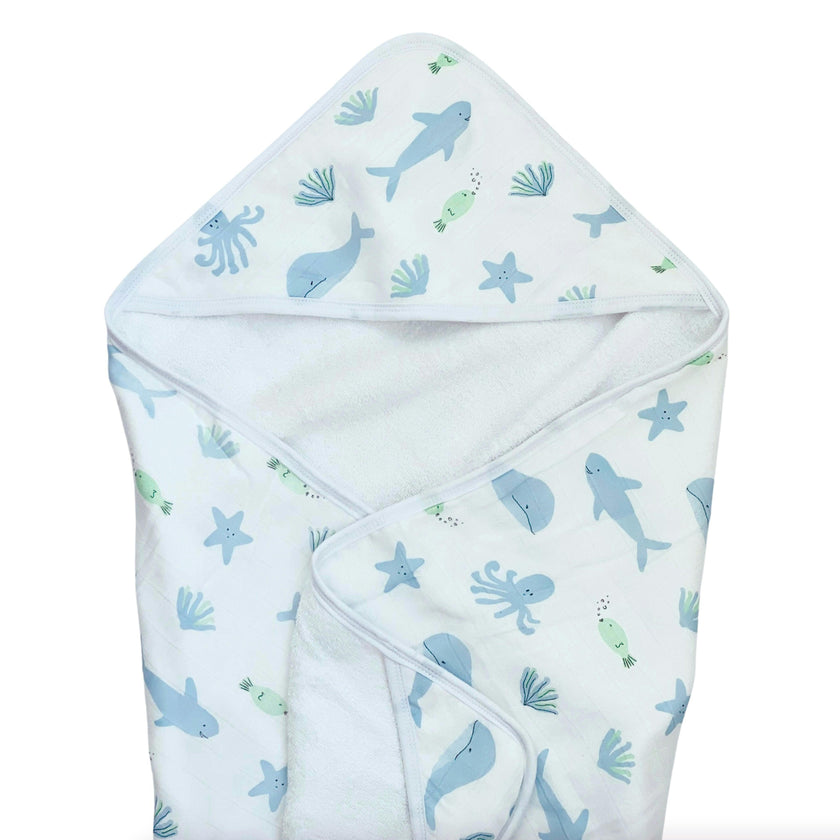 Hooded Towel- French Lavender