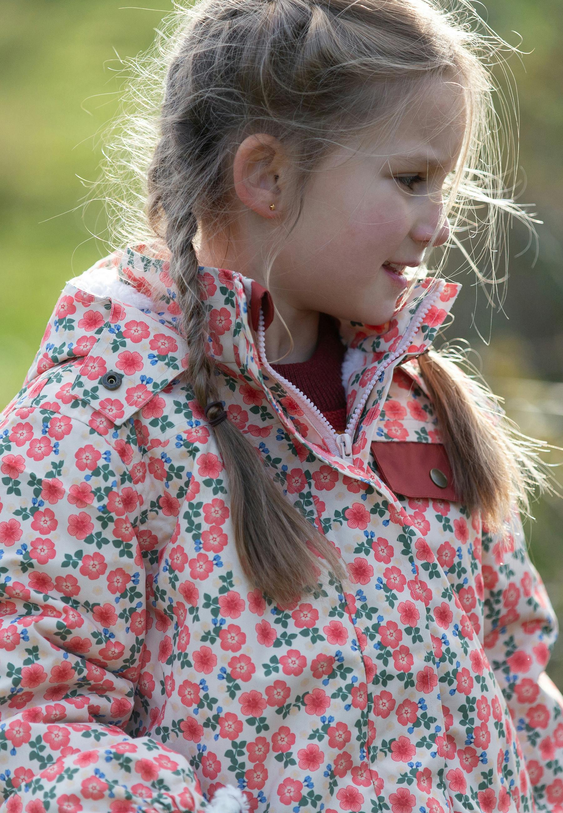 Petals Recycled Waterproof Adventure Winter Coat, Multi