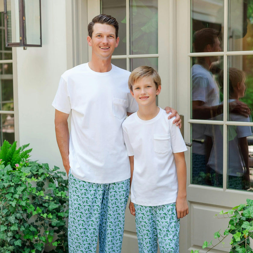 Beckett Boys' Hangout Pant - Wild West Blue