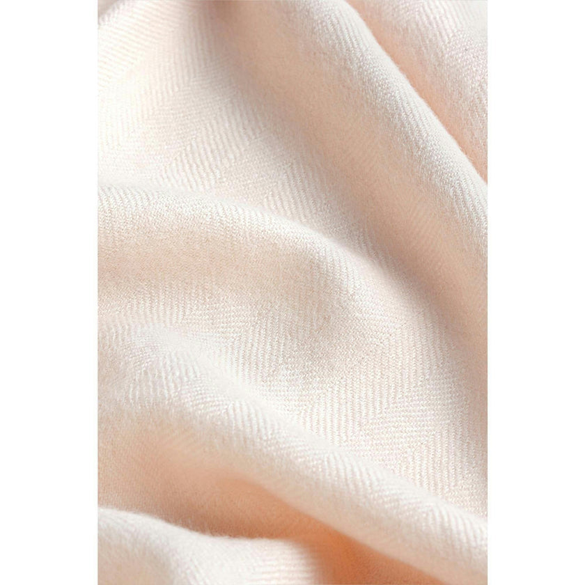 Herringbone Baby Alpaca Woven Blanket
