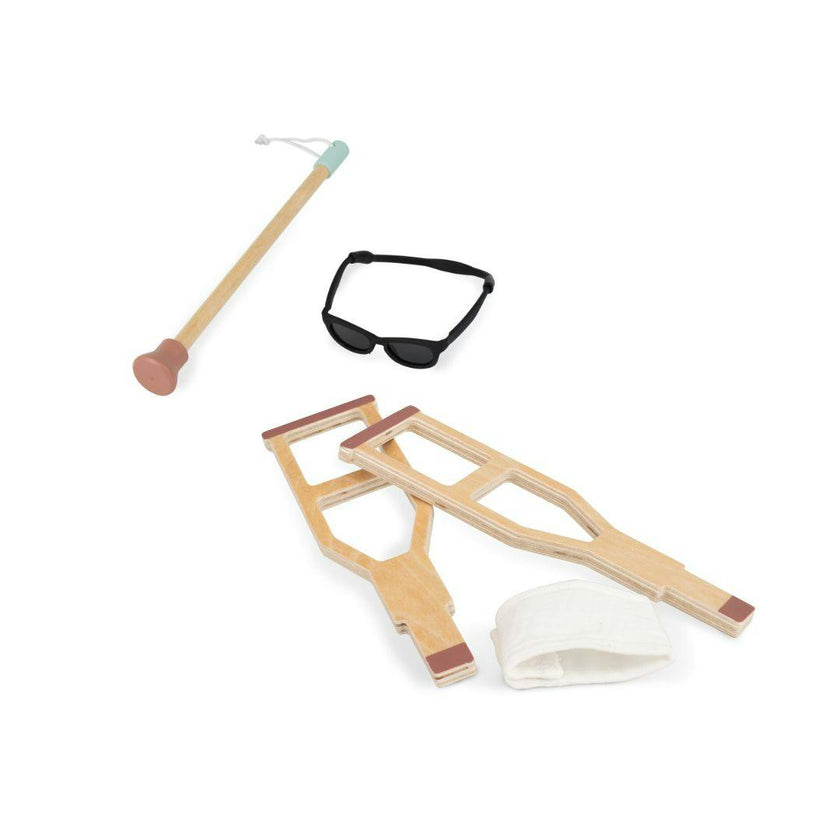 Accessories For Dolls With Visual And Motor Disabilities